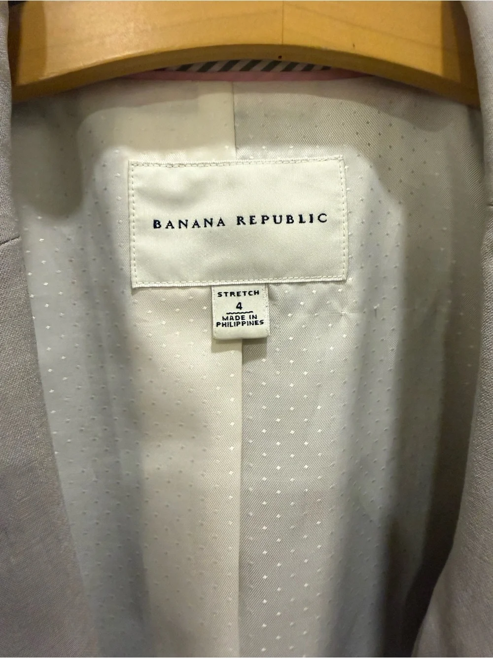 Banana Republic tailored light